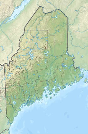 Map showing the location of Quoddy Head State Park