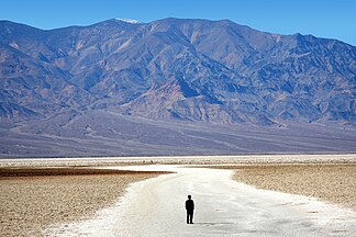 Desolation at Badwater Salt Flats