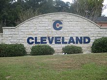 Cleveland, TX sign IMG 8259.JPG