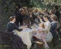 Sparkling wine, festival wine by Peder Severin Krøyer, 1888, Gothenburg Museum of Art