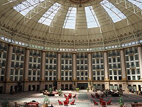 Atrium West Baden Springs Hotel (Foto, SLOWKING, 2018)