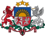 Escudo de Letonia