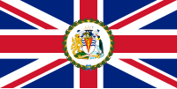 英屬南極領地專員旗帜