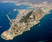 Гібралтар: вид із повітря