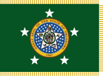 Thumbnail for File:Standard of the Governor of Oklahoma With Fringe.svg