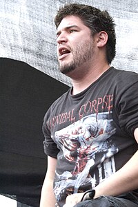 Vocalist Hermida in 2008