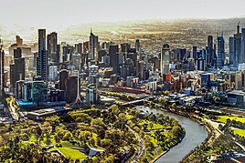 Melbourne city centre