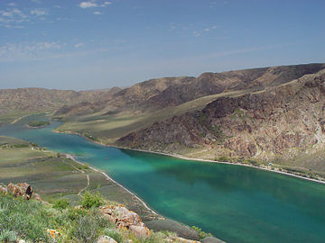 Die Ili in Xinjiang, China