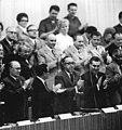 János Kádár și Nguyễn Văn Hiếu la Congresul de partid al SED din Berlinul de Est, 16 iunie 1971