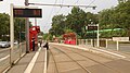 Oberirdische Haltestelle: Geschwister-Scholl-Straße der Stadtbahn Dortmund (Linie U44)