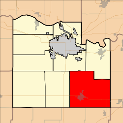 Location in Douglas County