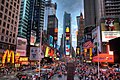 Times Square in New York City