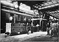 elevator and mail car, 1908