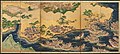 Battle of Yashima folding screen