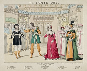 Dubois Gioachino Rossini's Le comte Ory