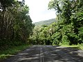 Driving towards Yarrabah township