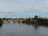 Bergerac and the Dordogne river.