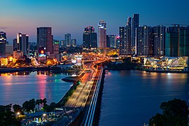 The Johor–Singapore Causeway is an important road which connects Singapore to Malaysia