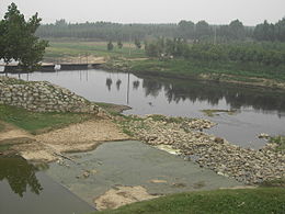 Die Keiserkanaal naby Liaocheng.