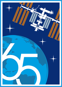 Description de l'image ISS Expedition 65 Patch.png.