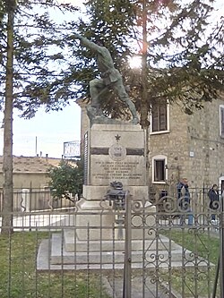 Skyline of Vaglio Serra