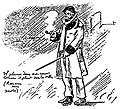 Frédéric-Auguste Cazals, Paul Verlaine. Hommage de l'artiste qui cite le vers « Il pleure dans mon cœur » (Romances sans paroles) à l'occasion de la mort du poète. Paru dans La Plume en 1896.