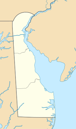 Tunnell–West House is located in Delaware