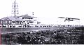 First aircraft to land in Belize at the Barracks