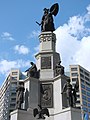 Detroit - Amerika İç Savaşı Michigan Askerler ve Denizciler Anıtı. Campus Martius Parkı