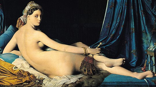 La Grande Odalisque.