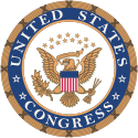 Seal of US Congress.