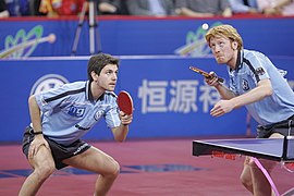 Timo Boll und Christian Süss