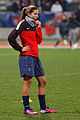 U.S. soccer player Tobin Heath in March 2013.