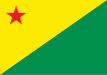 Flag of the State of Acre, Brazil