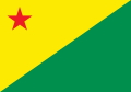 Flag of Acre, Brazil