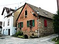 Antiga porta tradicional de Breitenbach