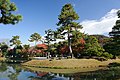 The garden in front of the Phoenix Hall.