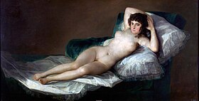 La maja desnuda، 1790–1800