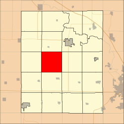 Location in Benton County
