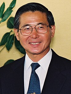 Alberto Fujimori vuonna 1991.