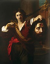 Nicolas Régnier, David et la tête de Goliath, 1625.