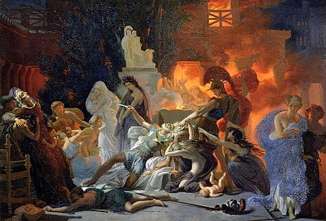 The Death of Priam (1817), Musée des Beaux-Arts d'Angers.