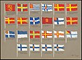 Proposals for a Finnish national flag from 1862-1918, second page.