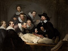 Rembrandt - The Anatomy Lesson of Dr Nicolaes Tulp