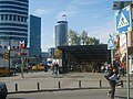 Levent station of the Istanbul Metro on Büyükdere Avenue