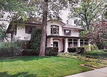 Casa di Frank G. Ely, Kenilworth, Illinois, 1910