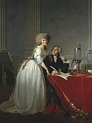 Portretul lui Antoine-Laurent Lavoisier şi al soţiei sale, 1788