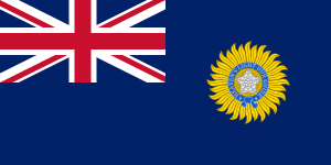 British Raj (1880–1947) (Blue Ensign)