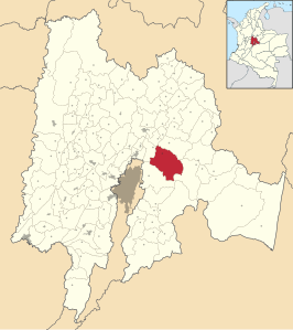 Locatie van Guasca