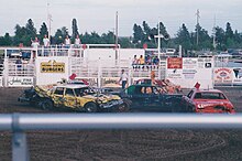 demo derby at fair grounds